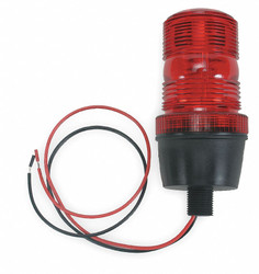 Sim Supply Warning Light,Strobe,Red,12 to 80VDC  2ERP1