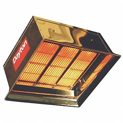 Dayton Gas Infrd Flat Panel Heater,LP,90000BtuH 5VD66