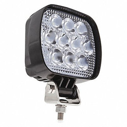 Maxxima Work Light,2900 lm,Square,LED,4-27/64" H MWL-16-A