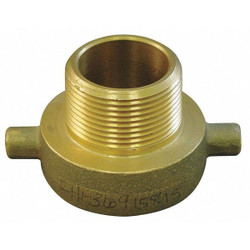 Moon American Fire Hose Adapter,Straight,NPSHxNH 369-2011521
