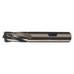 Cleveland Sq. End Mill,Single End,Pow Met,1" C43235