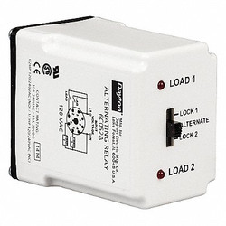 Dayton Alternating Relay,24VAC,DPDT Cross-Wired 6C051