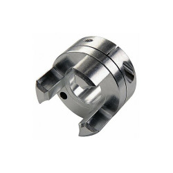 Ruland Curved Jaw Coupling Hub,5/8",Aluminum JC26-10-A