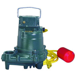 Zoeller SubmersibleSumpPump,10ft,10.125in,115VAC 2057-0005