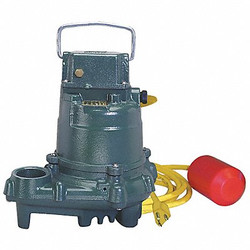Zoeller Submersible Pump,1/3 HP, 200F,115VAC BN2057