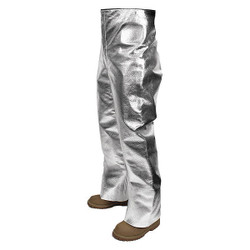 National Safety Apparel Overpants,Aluminizd Carbon Kevlar(R),2XL T45NL2XX32