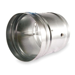 Dayton Round Fire Damper,165 Deg F,13-5/8 In. D 2TFZ7