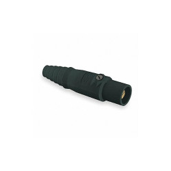Hubbell Connector,Black,300 A,Male HBL300MBK