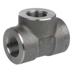 Sim Supply Tee,304 SS, 1 in Pipe Size, Female NPT  2UA93