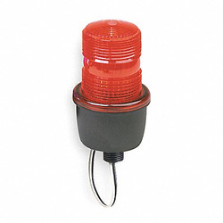 Federal Signal Low Profile Warning Light,LED,Red LP3ML-024R