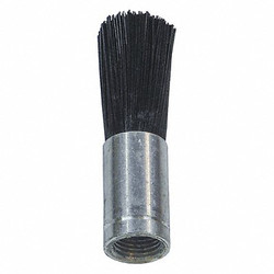 Michigan Brush Paint Brush,1/2 in,Flat Sash,Nylon,Soft MIB-57223