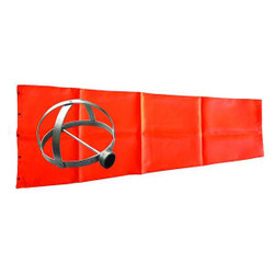 Manufacturer Varies Windsock Kit,Orange,10 In. 3LWE4