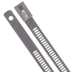 Ty-Rap Cable Tie,12 in,Silver,PK100 TYS12-280