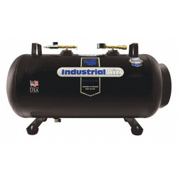 Industrial Air Air Tank, 20 Gal, 175 psi, Horizontal IT20ASME