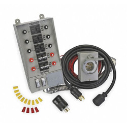 Reliance Controls Mnl Trans Swtch,125/250V AC,30 A,0Spaces 31410CRK