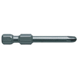 Apex Tool Group Power Bit,SAE,1/4",Hex Power Drive,PK5 265-8-5PK