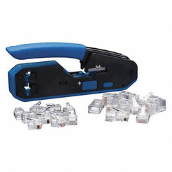 Ideal Crimper and Connector Kit,5-3/8" L  33-396