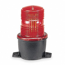 Federal Signal Low Profile Warning Light,LED,Red,24VDC  LP3TL-024R