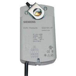 Siemens Actuator, Damper, 20 in-lb, 120V AC GQD221.1U