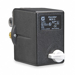 Condor Usa Pressure Switch,100/125 psi,Stndard,3PST 31GG3EGX