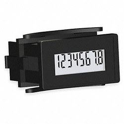 Trumeter LCD Hour Meter,Rectangular,Dry Contact 6320-0500-0000