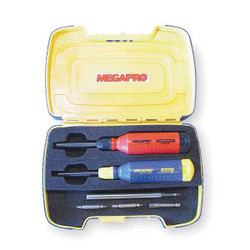 Megapro Multi-Bit Screwdriver, NumBits 13  NASTPDK2