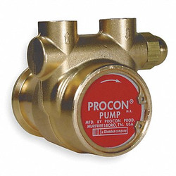 Procon Pump,Rotary Vane,Brass 112A025F11CA 250