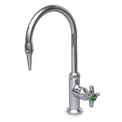 Watersaver Gooseneck,Chrome,Brass,2.2gpm L614