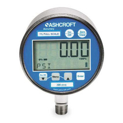 Ashcroft Gauge,Pressure,Digital 302074SD02L100BL