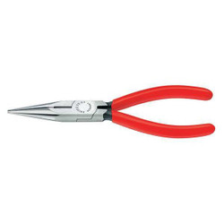 Knipex Long Nose Plier,6-1/4" L,Serrated 25 01 160 SBA