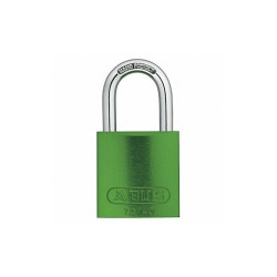 Abus Lockout Padlock,KA,Green,1-1/2"H,PK6 72 /40 KAx6 Green