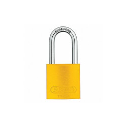 Abus Lockout Padlock,KA,Yellow,1-1/2"H,PK6  72 HB/40-40 KAx6 Yellow