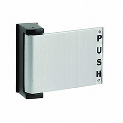 Adams Rite Push/Pull Deadlatch Padle,Satin Aluminum  4590-02-00-628