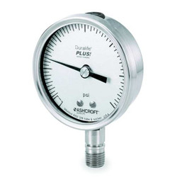 Ashcroft Pressure Gauge,0 to 200 psi,3-1/2In 351009SW02LXLL 200#