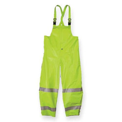 Nasco Arc Flash Rain Overall,Cat 1,Ylw/Grn,M 1501TFYM