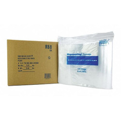 Reloc Zippit Reclosable Poly Bag,Zip Seal,PK1000  R88