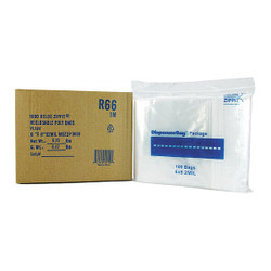 Reloc Zippit Reclosable Poly Bag,Zip Seal,PK1000  R66