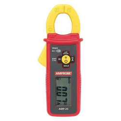 Amprobe Clamp Meter,Digital,300A AMP-25