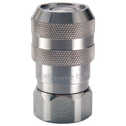 Parker Quick Connect,Socket,1/2",1/2"-14 FS-501-8FP-E5