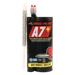 Red Head Anchoring Adhesive,Acrylic,28 oz. A7P-28