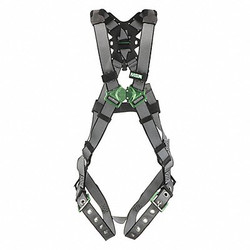 Msa Safety Full Body Harness,V-FIT,XL 10195093