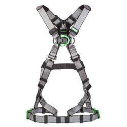 Msa Safety Full Body Harness,V-FIT,XL  10195039