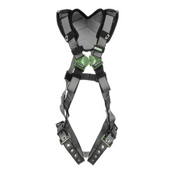 Msa Safety Full Body Harness,V-FIT,XS  10194888