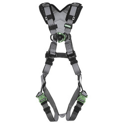 Msa Safety Full Body Harness,V-FIT,M 10194656