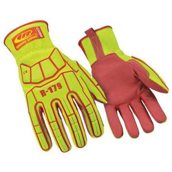 Ringers Gloves Mechanics Gloves,S,9-1/2",PR 179-08