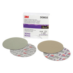 3m Polishing Pad,Foam,6" Size,PK10  30802