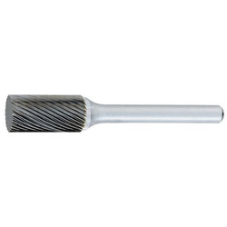 Osg Cylinder Bur SC,Radius,3/8",Carbide 962-3750