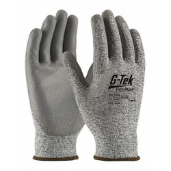 Pip Coated Gloves,PolyKor Fiber,M,PK12 16-150/M