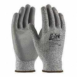 Pip Coated Gloves,PolyKor Fiber,3XL,PK12 16-150/XXXL