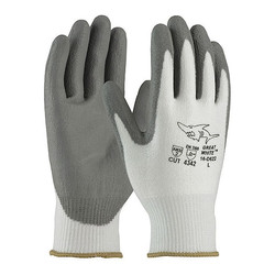 Pip Coated Gloves,PolyKor Fiber,L,PK12  16-D622/L